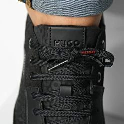 Meilleure vente 💯 Baskets Icelin Runner 50480310 Black de HUGO ⭐ -Promos HUGO Boutique hugo 334764 50480310 001 20220830T152452 03