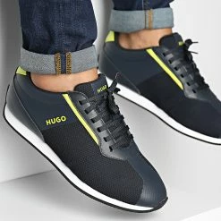 De gros 🥰 Baskets Cyden Low 50471324 Dark Blue de HUGO ⌛