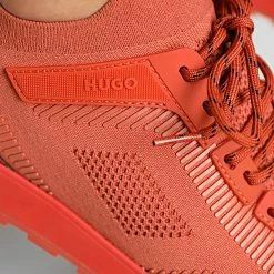 Nouveau 🎉 Baskets Icelin Runner 50471301 Dark Orange de HUGO ⭐ -Promos HUGO Boutique hugo 334768 50471301 801 20220830T152434 02
