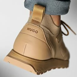 Grosses soldes 🛒 Baskets Icelin Runner 50471301 Light Pastel Brown de HUGO 🎉 -Promos HUGO Boutique hugo 334770 50471301 233 20220830T153016 04