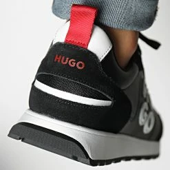 Top 10 🔥 Baskets Icelin Runner 50480303 Black de HUGO 🥰 -Promos HUGO Boutique hugo 334773 50480303 001 20220830T151721 04