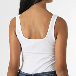 Promo 😍 Lot De 2 Débardeurs Femme 50480139 Blanc Rose Fushia de HUGO 🤩 -Promos HUGO Boutique hugo 334933 50480139 690 20220906T150247 05