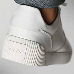 Sortie 😀 Baskets Zero Tennis 50480560 White de HUGO ❤️ -Promos HUGO Boutique hugo 335072 50480560 100 20220830T152526 04