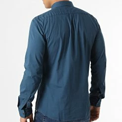 De gros 😀 Chemise Manches Longues 50475687 Bleu Marine de HUGO ⌛ -Promos HUGO Boutique hugo 335736 50475687 403 20220906T161531 04