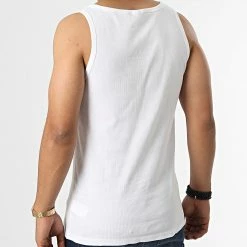 Vente flash 🎉 Lot De 2 Débardeurs 50469790 Blanc Vert Kaki de HUGO 👏 -Promos HUGO Boutique hugo 335739 50469790 341 20220906T161025 04