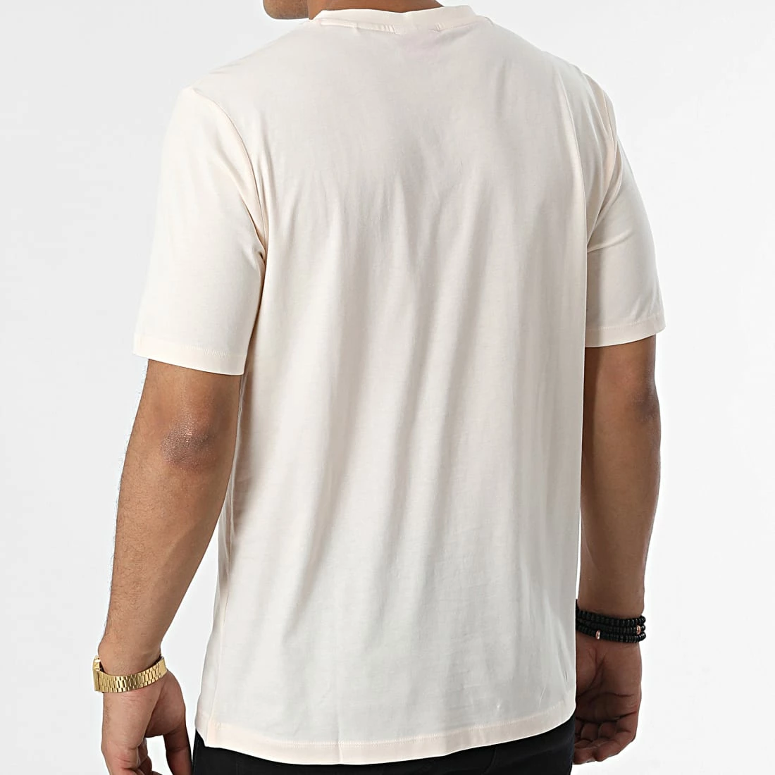 Promo 😀 Tee 👕 Shirt 50467952 Beige de HUGO ✔️ 6 Promo 😀 Tee 👕 Shirt 50467952 Beige de HUGO ✔️ – Image 4