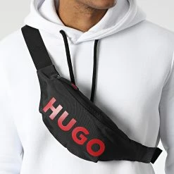 Meilleure affaire 😉 Sac Banane Ethon 50478483 Noir de HUGO 🥰