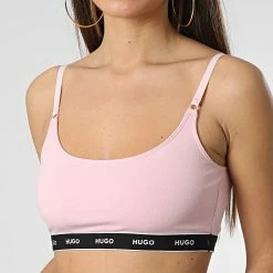 Vente flash 💯 Lot De 2 Brassières Femme 50480158 Rose de HUGO 🎁 -Promos HUGO Boutique hugo 338609 50480158 692 20221125T150330 03