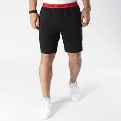 Promo 🔥 Short Jogging 50480590 Noir de HUGO 🛒 7 Promo 🔥 Short Jogging 50480590 Noir de HUGO 🛒 -Promos HUGO Boutique hugo 338994 50480590 001 20221124T210320 03