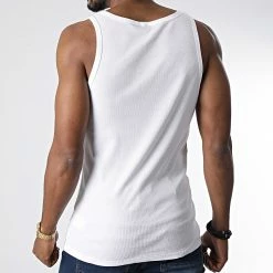 Offres ⭐ Lot De 2 Débardeurs 50469778 Blanc Noir de HUGO 🧨 -Promos HUGO Boutique hugo 341144 50469778 760 20221020T152636 05