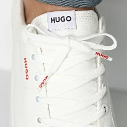 Meilleure affaire ❤️ Baskets Dyer Tennis 50480691 White de HUGO 🔥 -Promos HUGO Boutique hugo 341312 50480691 100 20221005T135757 03