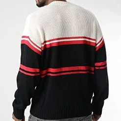 Tout neuf 👏 Pull 50474824 Noir Beige de HUGO 🎉 -Promos HUGO Boutique hugo 341572 50474824 001 20221021T152353 04