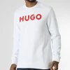 Meilleur prix 🥰 Sweat Crewneck 50477328 Blanc de HUGO 🔔 -Promos HUGO Boutique hugo 342666 50477328 100 20221020T112317 01