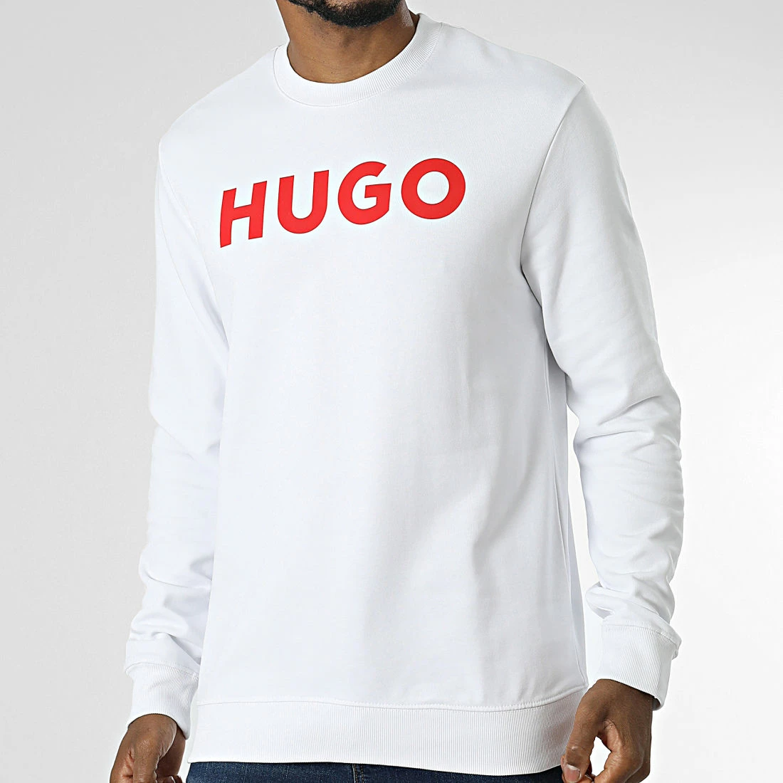 Meilleur prix 🥰 Sweat Crewneck 50477328 Blanc de HUGO 🔔 3 Meilleur prix 🥰 Sweat Crewneck 50477328 Blanc de HUGO 🔔