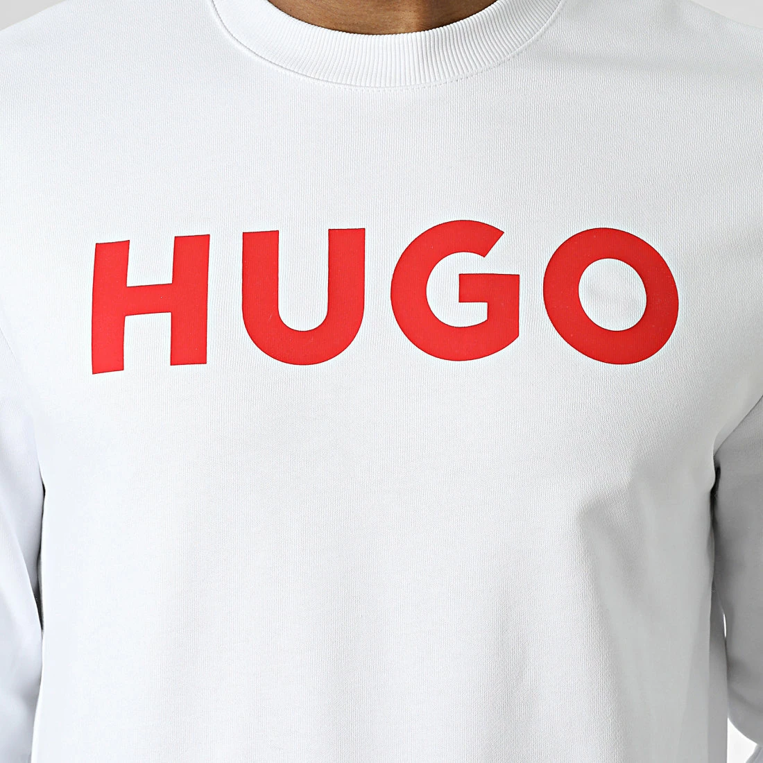 Meilleur prix 🥰 Sweat Crewneck 50477328 Blanc de HUGO 🔔 4 Meilleur prix 🥰 Sweat Crewneck 50477328 Blanc de HUGO 🔔 – Image 2