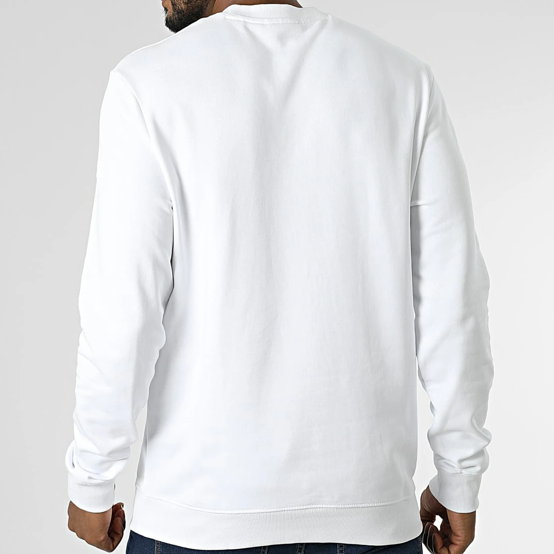 Meilleur prix 🥰 Sweat Crewneck 50477328 Blanc de HUGO 🔔 6 Meilleur prix 🥰 Sweat Crewneck 50477328 Blanc de HUGO 🔔 – Image 4