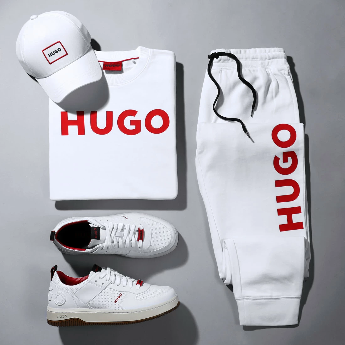 Meilleur prix 🥰 Sweat Crewneck 50477328 Blanc de HUGO 🔔 7 Meilleur prix 🥰 Sweat Crewneck 50477328 Blanc de HUGO 🔔 – Image 5