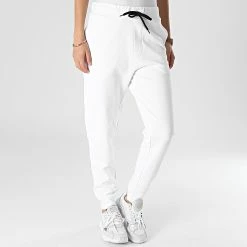 Vente flash 😀 Pantalon Jogging Femme 50475992 Blanc de HUGO 🔥 -Promos HUGO Boutique hugo 342671 50475992 100 20221110T145036 03