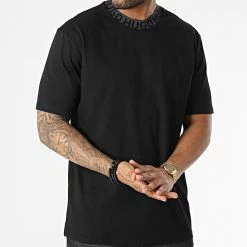 Meilleure vente 👏 Tee 👕 Shirt Daffir 50475465 Noir de HUGO 🔔