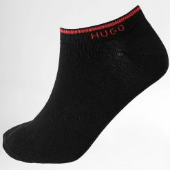 Acheter 😍 Lot De 2 Paires De Chaussettes 50468111 Noir de HUGO 💯 -Promos HUGO Boutique hugo 342964 50468111 001 20221020T152237 03