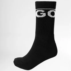 Le moins cher ❤️ Lot De 2 Paires De Chaussettes 50468419 Noir de HUGO 👏 -Promos HUGO Boutique hugo 342967 50468419 001 20221020T152117 03