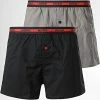 Budget 🛒 Lot De 2 Boxers 50469774 Noir Gris de HUGO ✔️
