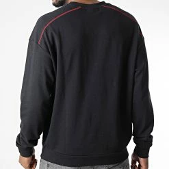 Offres ❤️ Sweat Crewneck Monologo 50478920 Noir de HUGO 👏 -Promos HUGO Boutique hugo 343746 50478920 001 20221020T152405 04