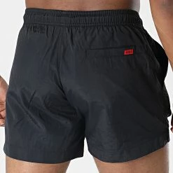 Promo ✨ Short De Bain Dominica 50469323 Noir de HUGO 🧨 -Promos HUGO Boutique hugo 343958 50469323 002 20221027T161534 04