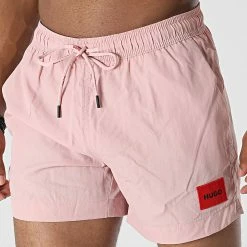 Grosses soldes 💯 Short De Bain Dominica 50469323 Rose de HUGO ❤️