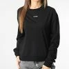 Budget ✔️ Sweat Crewneck Femme 50480539 Noir de HUGO ⌛ -Promos HUGO Boutique hugo 343988 50480539 001 20221118T155401 01