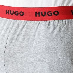 Remise 🛒 Pantalon Jogging 50480236 Gris Chiné de HUGO 😀 -Promos HUGO Boutique hugo 344597 50480236 035 20221108T144533 02