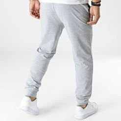 Remise 🛒 Pantalon Jogging 50480236 Gris Chiné de HUGO 😀 -Promos HUGO Boutique hugo 344597 50480236 035 20221108T144536 04