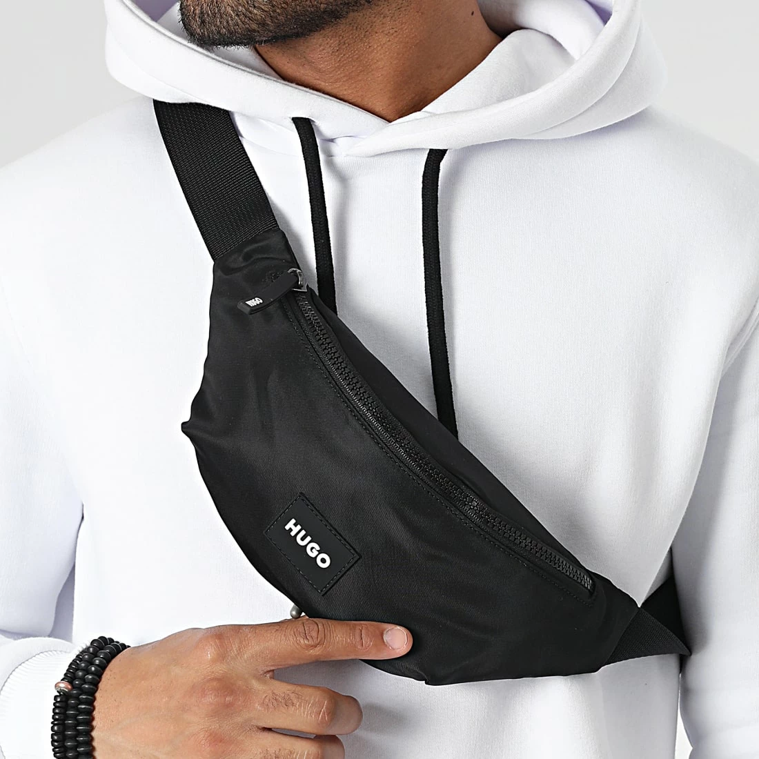 Le moins cher 🎁 Sac Banane Ethon 50486204 Noir de HUGO ❤️ 5 Le moins cher 🎁 Sac Banane Ethon 50486204 Noir de HUGO ❤️ – Image 3