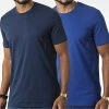 Meilleure vente ✨ Lot de 2 Tee 👚 Shirts 50469769 Bleu Roi Bleu Marine de HUGO ⌛