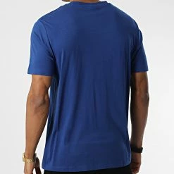 Promo 😉 Tee 👚 Shirt 50467952 Bleu Roi de HUGO 🥰 -Promos HUGO Boutique hugo 345313 50467952 424 20221027T152736 04