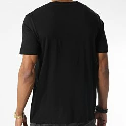 De gros ⌛ Tee 👚 Shirt Dulive 50484783 Noir Doré de HUGO 😉 -Promos HUGO Boutique hugo 345315 50484783 001 20221027T155550 04