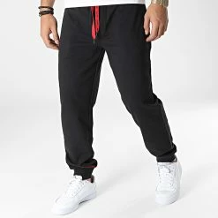 Vente flash 🤩 Pantalon Jogging Monologo 50478941 Noir de HUGO 🥰