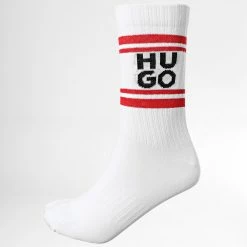 Budget ✨ Lot De 2 Paires De Chaussettes 50484097 Blanc de HUGO 🔔 -Promos HUGO Boutique hugo 345331 50484097 100 20221110T161507 03