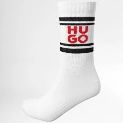 Budget ✨ Lot De 2 Paires De Chaussettes 50484097 Blanc de HUGO 🔔 -Promos HUGO Boutique hugo 345331 50484097 100 20221110T161508 04