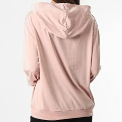 Bon marché 🧨 Tee 👚 Shirt Manches Longues Capuche Femme 50480538 Rose de HUGO 🌟 -Promos HUGO Boutique hugo 345352 50480538 687 20221117T094755 04