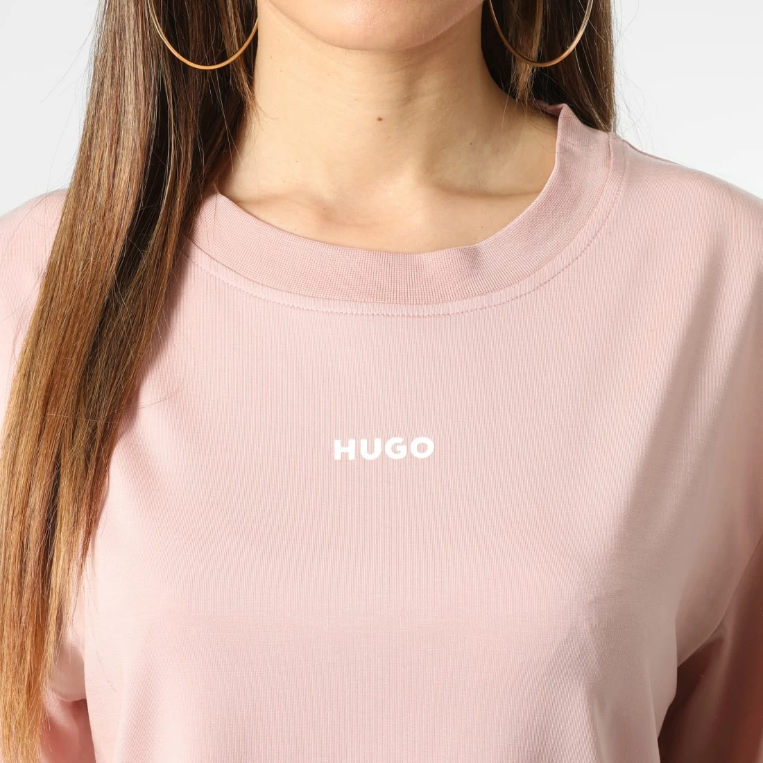 Vente flash ⌛ Tee 👚 Shirt Femme 50480559 Rose de HUGO 😉 4 Vente flash ⌛ Tee 👚 Shirt Femme 50480559 Rose de HUGO 😉 – Image 2