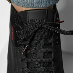 De gros 🧨 Baskets Icelin Runner 50471304 Black de HUGO 🛒 -Promos HUGO Boutique hugo 345367 50471304 003 20221025T155153 03