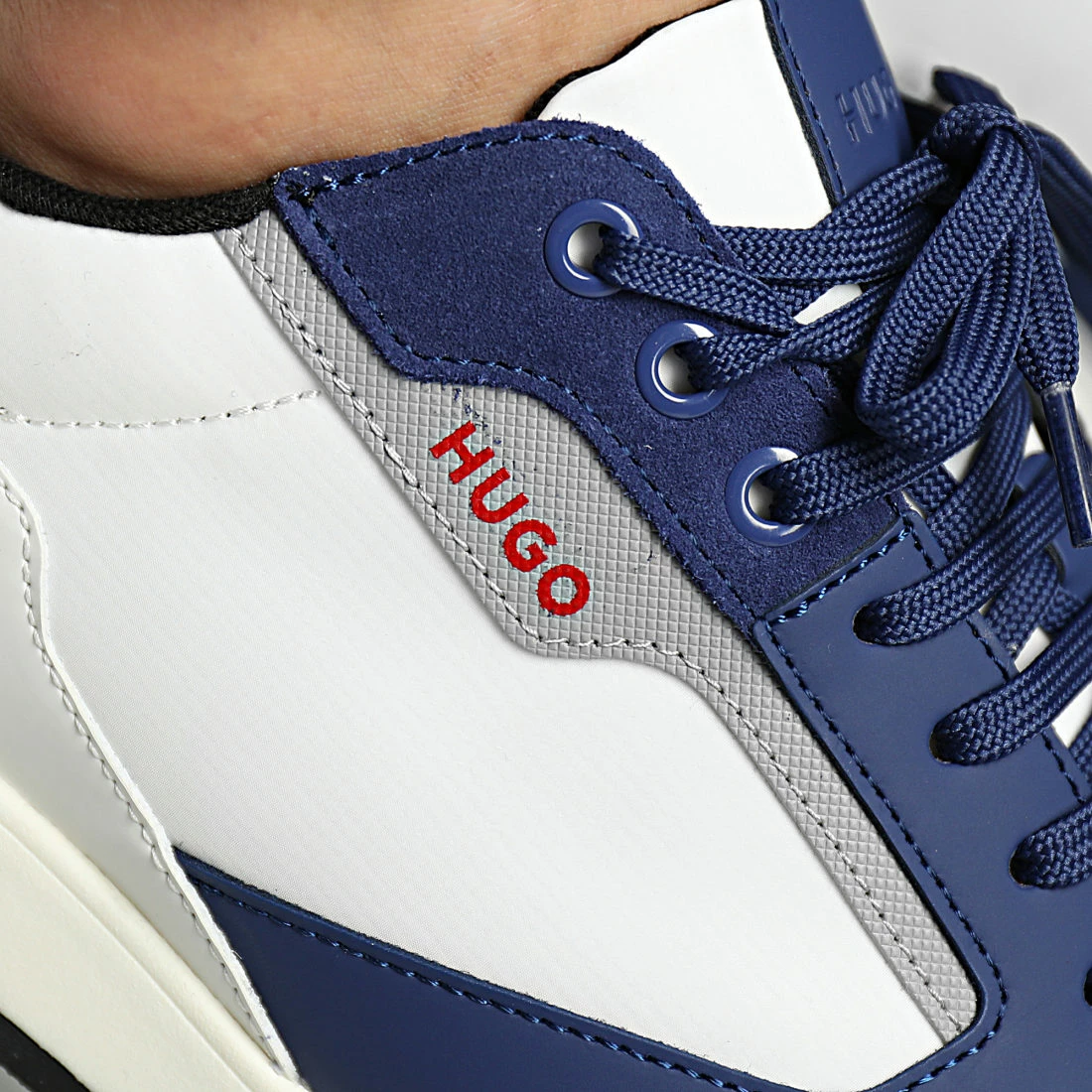 Meilleur prix ✔️ Baskets Icelin Runner 50471304 Open Blue de HUGO 🔥 4 Meilleur prix ✔️ Baskets Icelin Runner 50471304 Open Blue de HUGO 🔥 – Image 2