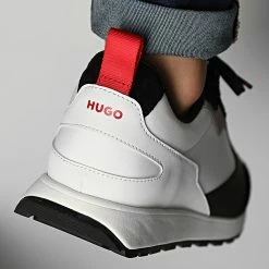 Meilleur prix 💯 Baskets Icelin Runner 50471304 Open White de HUGO 🎉 -Promos HUGO Boutique hugo 345381 50471304 121 20221026T145013 04