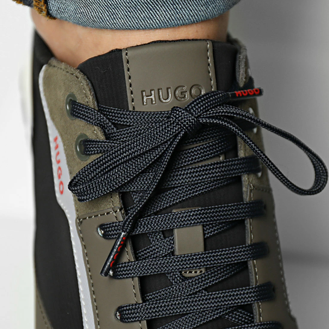 Vente flash 😀 Baskets Icelin Runner 50471304 Open Green de HUGO 🔔 5 Vente flash 😀 Baskets Icelin Runner 50471304 Open Green de HUGO 🔔 – Image 3