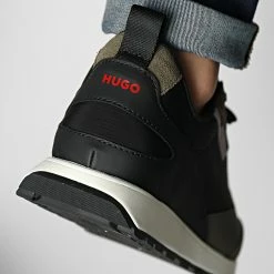 Vente flash 😀 Baskets Icelin Runner 50471304 Open Green de HUGO 🔔 9 Vente flash 😀 Baskets Icelin Runner 50471304 Open Green de HUGO 🔔 -Promos HUGO Boutique hugo 345382 50471304 343 20221025T155558 04