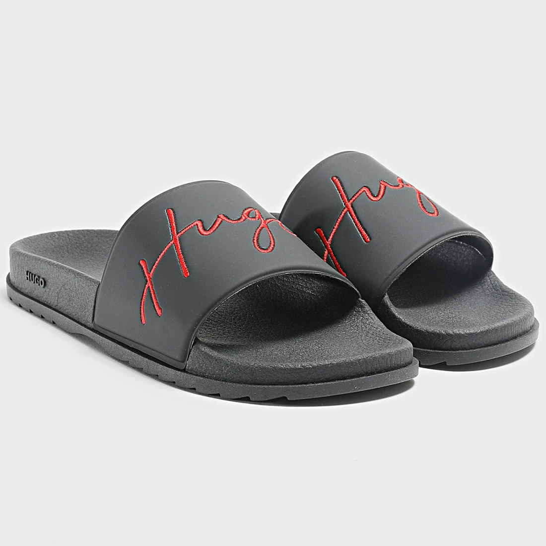 Meilleure affaire 🎉 Claquettes Match Slide 50487657 Black de HUGO 🛒 3 Meilleure affaire 🎉 Claquettes Match Slide 50487657 Black de HUGO 🛒