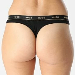 Tout neuf 😍 Lot De 3 Strings Femme 50486016 Noir de HUGO ✨ 7 Tout neuf 😍 Lot De 3 Strings Femme 50486016 Noir de HUGO ✨ -Promos HUGO Boutique hugo 345840 50486016 003 20221117T141600 03