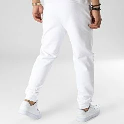 Coupon 🔔 Pantalon Jogging 50473211 Blanc de HUGO 💯 -Promos HUGO Boutique hugo 345841 50473211 100 20221108T153002 04