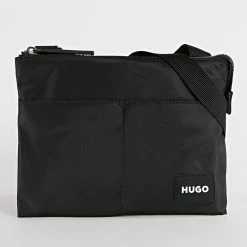 Acheter ❤️ Sacoche 50486219 Noir de HUGO 🎉